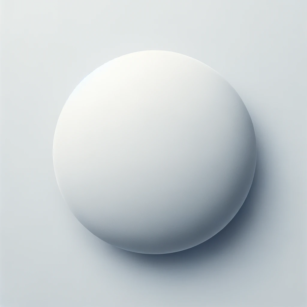 White rounded off oval shaped, biconvex tablets, wi